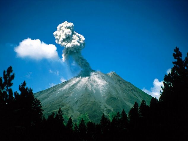 вулканы фото
